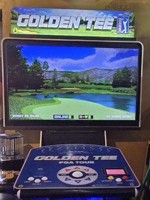 Golden Tee golf machine
